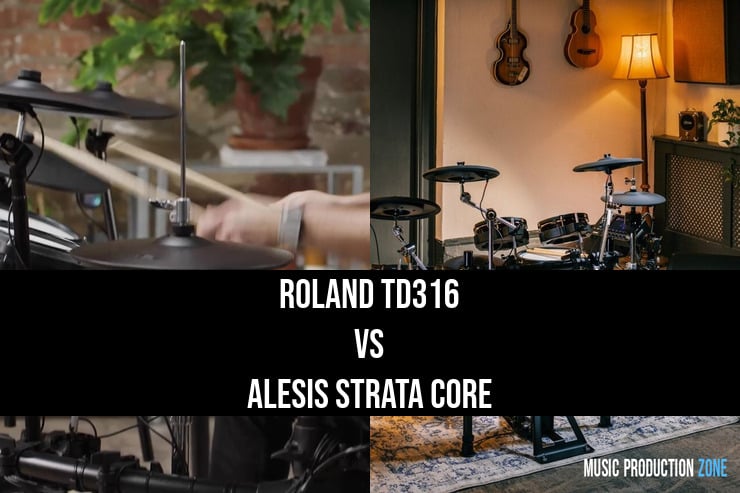 Roland TD316 vs Alesis Strata Core