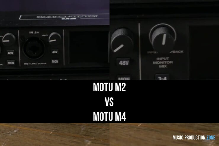 MOTU M2 versus MOTU M4