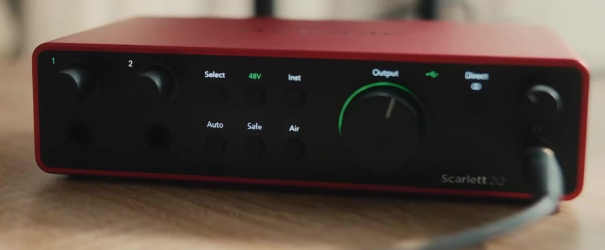 Focusrite Scarlett 2i2 4th Generation