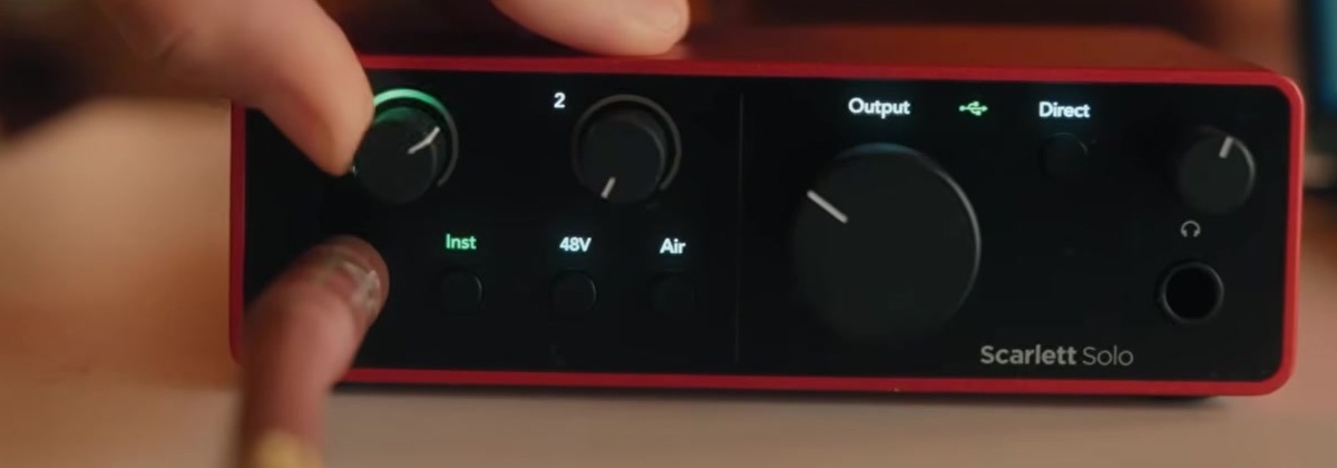 Focusrite Scarlett Solo 4th Generation